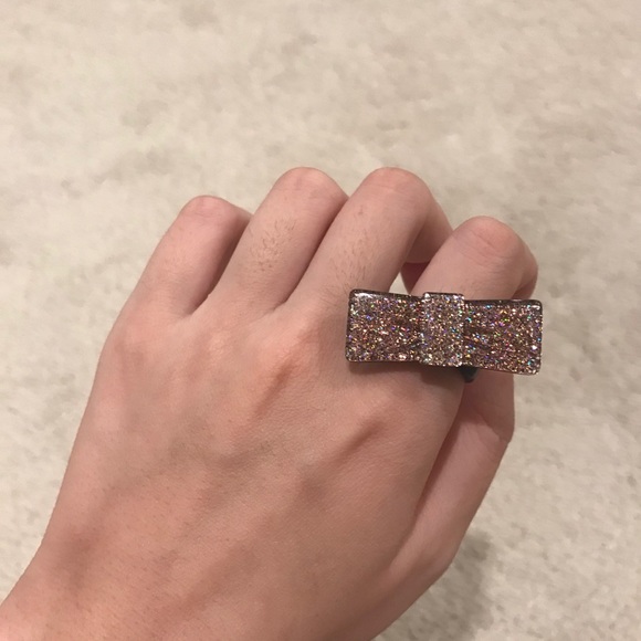 Marc By Marc Jacobs Jewelry - Marc by Marc Jacobs glitter bow ring 6